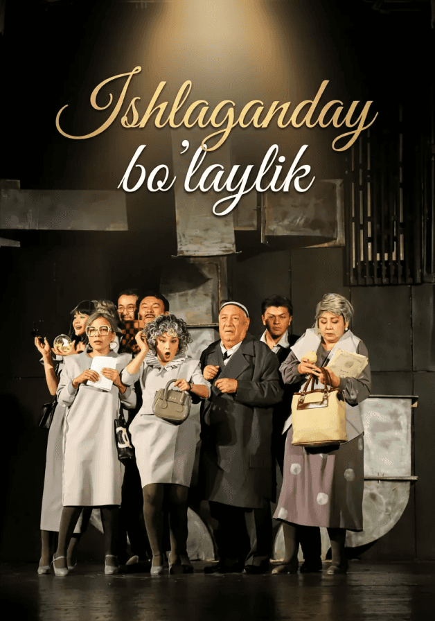 Постер: Ishlaganday bo’laylik