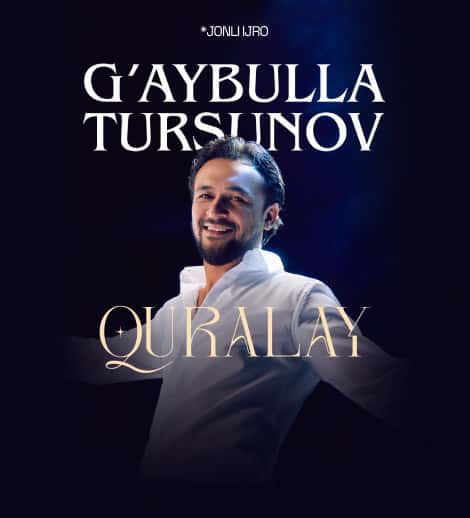 Постер: G'aybulla Tursunov