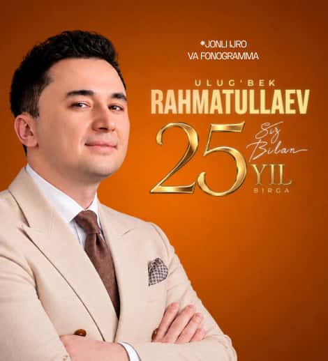 Постер: Ulug'bek Rahmatullayev