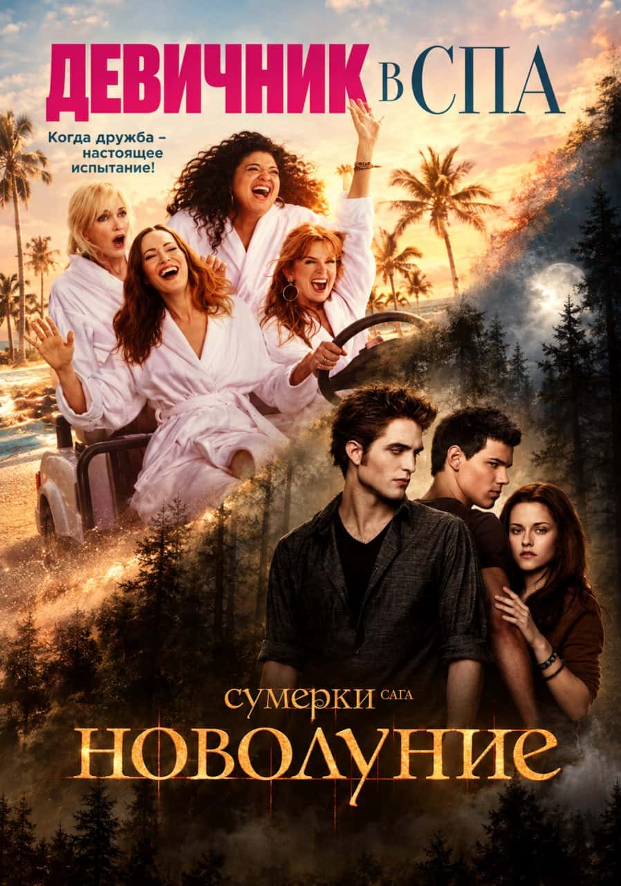 Девичник в Спа + Сумерки.Сага.Новолуние